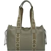 Coccinelle Monogram Shoulder Bag - Khaki green - ONE SIZE