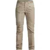 Lundhags Tived Zip-off Pant, vaellushousut, naiset, beige