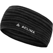 Aclima Warmwool Headband Black Motion Pipot OneSize