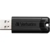 Verbatim PinStripe USB 3.2 Gen 1 128 Gt -muistitikku, musta