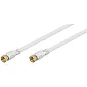 Pro Antenna cable (F) 5m white (67293)