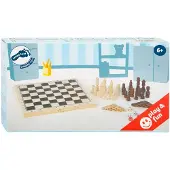 Small Foot - Wooden Classic Games 3in1 in Box