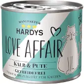 Hardys 6x200g LOVE AFFAIR lohi & taimen kissan märkäruoka