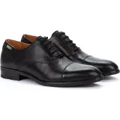 Pikolinos for man. M7J-4184 Bristol leather loafers black (43), Flat, Laces, Casual