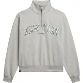 Superdry Athletic Ess Applique Collegepaita Puolivetoketjulla
