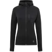 Black Diamond Coefficient Fleece Hoody Women Black