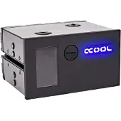 Alphacool Eisfach, D5 pumpun säiliö kahteen 5,25"-paikkaan