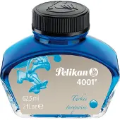 Pelikan muste 4001 lasissa, turkoosi, sisältö: 62,5 ml (329201) - 1 kpl (329201) - 1 kpl (329201)