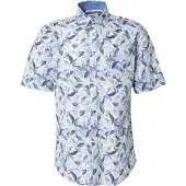 Fynch&Hatton Summer Poplin Print Lyhythihainen Paita