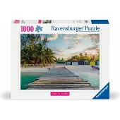 Ravensburger Karibian saari 1000-palan palapeli aikuisille ja lapsille 12-vuotiaille ja sit vanhemmille