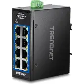 Trendnet TI-GLC80, Hallitsematon, Gigabit Ethernet (10/100/1000), Täysin kaksipuolinen, Seinäkiinnitteinen