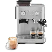 KitchenAid puoliautomaattinen espressokone jauhimella Ruostumaton teräs