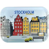 Mellow Design - Tarjotin 27x20 cm Tukholman vanhakaupunki