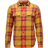 Black Diamond Men's Project Twill Long Sleeve Shirt Laurel Green-Charcoal Pitkähihaiset kauluspaidat S