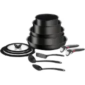 Tefal Ingenio Unlimited On 13 Pcs Set - Black - ONE SIZE