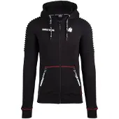 Gorilla wear Georgia Zipped Hoodie, Black