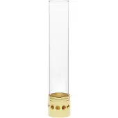 Skultuna - Hurricane Myrskylyhty 5,5x27 cm Lasi/Messinki