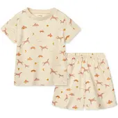 Liewood Ilford Pyjama 2-osainen Setti, Dream/Ecru, 116