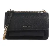 Michael Kors for woman. 30T4GC7L3T Logo leather shoulder bag black (OSFA), Casual