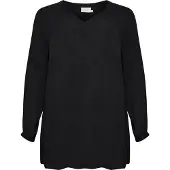 KAFFE CURVE Kcami Ls Tunic - Black - 48