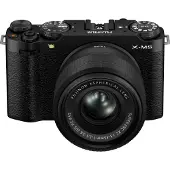 Fujifilm Digital Mirrorless Camera X-M5 with XC 15-45mm f/3.5-5.6 Lens Black