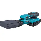 Makita -akkukäyttöinen kolmiohiomakone 40 V, ilman akkua ja laturia