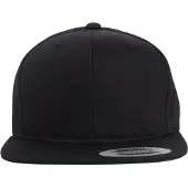 Flexfit Hattu 'Pro-Style' tummanvihreä / musta