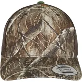 Flexfit Lippalakki 'YP Classcis RealTree Camo Retro' kerma / taupe / valkoinen | 55-60 | male