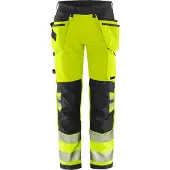 Fristads Työkaluhousut Luokka 2 2644 GSTP Huomiokeltainen/Musta C150