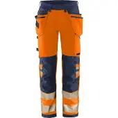 Fristads Työkaluhousut Luokka 2 2644 GSTP Huomio-oranssi/Laivastonsininen D108