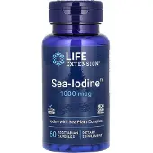 Life Extension , Meri-Iodiini, 1,000 mcg, 60 Vegetaarinen Pilleri