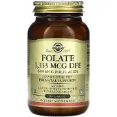 Solgar - Foolihappo 1333 µg DFE (800 µg foolihappoa) (250 tablettia)