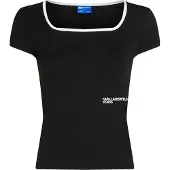 Karl lagerfeld Jeans Milano Piping Lyhythihainen T-paita