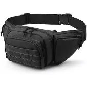INF Vyölaukku 800D Oxford-Nylon Musta