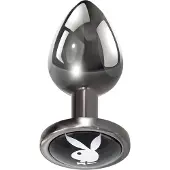 Playboy Tux - anustappi - pieni - hopea