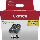 Canon PGI-35BK-mustekasettipakkaus, 9.3 ml, musta, 2 kpl