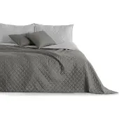 Restilo DecoKing AXEL grafiittiväri peitto 260×280 cm, Decoking voodikate Axel, hall-hõbedane, 260 x 280 cm