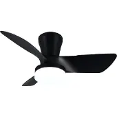 REALITY IMPORT Randers LED tuuletinkattovalaisin 20W 2700-6000K 76cm mattamusta