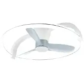 Valotorni Stockholm LED tuuletinkattovalaisin 37W 2700-6500K 73cm mattavalkoinen