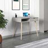 Skye Decor Lastulevy, puinen, 90x80x60 cm, harmaa