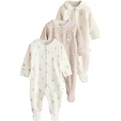 Next Yöpuku kerma / hiekka / meleerattu beige