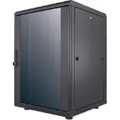 Intellinet 713627, Itseseisova teline, 16U, 1500 kg, Näppäinlukko, Säädettävät jalat, 63 kg