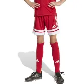 Adidas Urheiluhousut 'Squadra 25' kirkaanpunainen / valkoinen