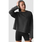 ICANIWILL Everyday Relaxed Long Sleeve Stonewashed Black