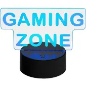 Mecharite 3D LED Lampe - Gaming Zone