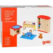 Goki | Nukkekodin tarvikkeet - Vauvanhuone, klassinen