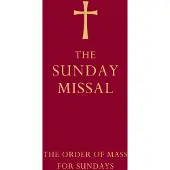 Bookoutlet The Sunday Missal (Red edition)