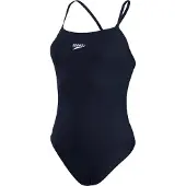 Speedo Womens Endurance+ Thinstrap - Navy - 30
