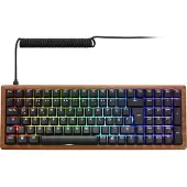 Sharkoon Gaming Tastatur Skiller SGK50S2 Wood schwarz (4044951042623)