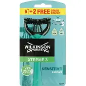Wilkinson Sword Xtreme 3 Sensitive partakoneet - 8 kpl.